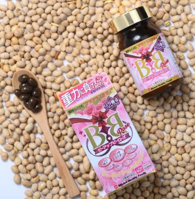 Hình ảnh viên uống hỗ trợ nở ngực Minami B Up B 1