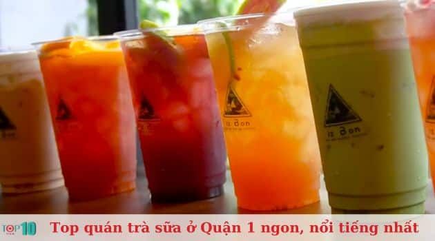 Izbon Tea - Vương quốc topping đa dạng