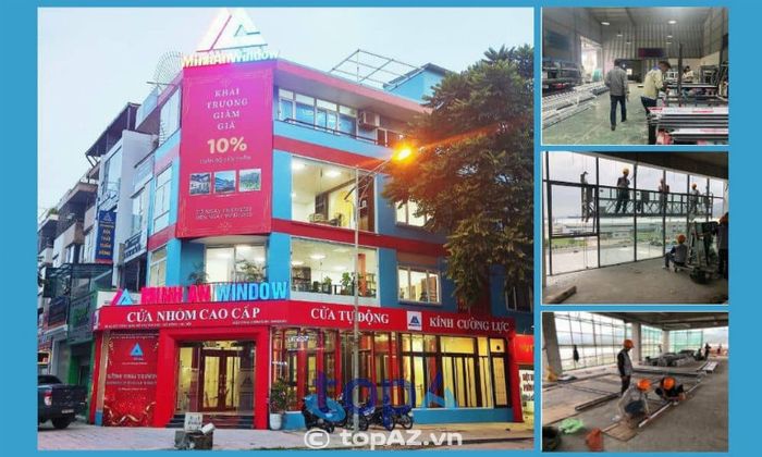 Thi công nhôm kính tại Hà Nội