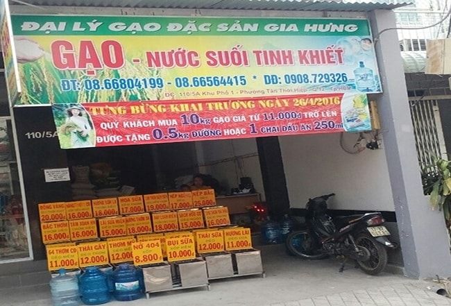 Danh sách top 10 cửa hàng cung cấp gạo sạch uy tín tại Tp.HCM: Gạo Gia Hưng