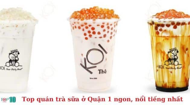 KOI Thé - Chuẩn mực vàng làng trà sữa
