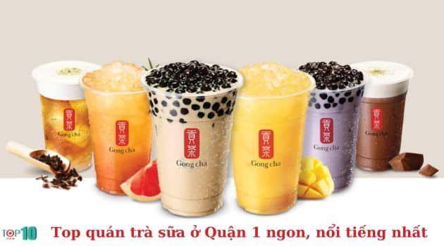 Gong Cha - Tinh hoa trà sữa xanh