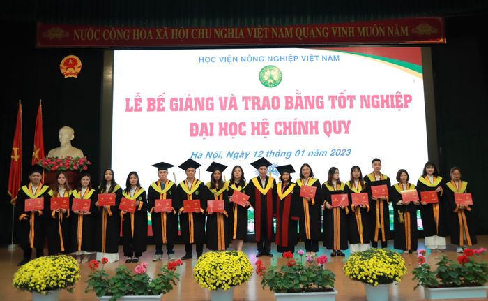 Hình ảnh khuôn viên rộng lớn của Học viện Nông nghiệp Việt Nam