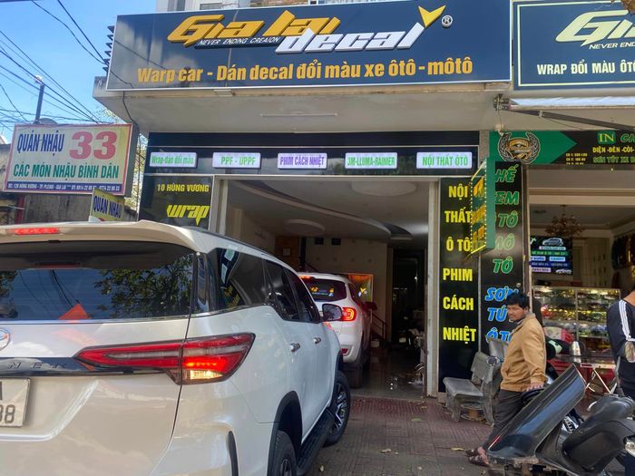 Hình ảnh minh họa chất lượng tại Gia Lai Decal (Tuấn Decal)