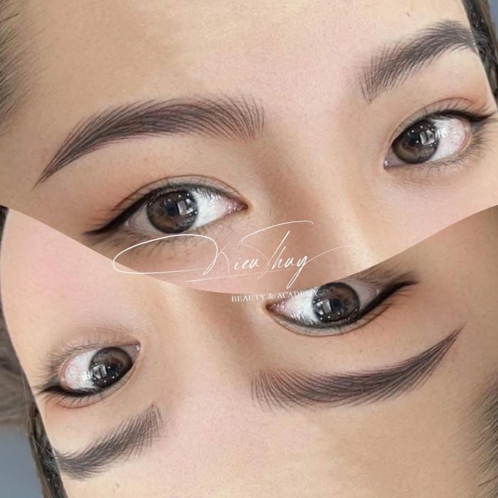 Hình ảnh thành phẩm phun xăm nghệ thuật tại Kiều Thuỷ Beauty