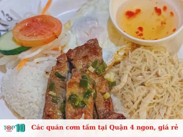 Khám phá các quán cơm tấm ngon và giá rẻ tại Quận 4, nơi bạn có thể thưởng thức những món ăn chất lượng với mức giá hợp lý.