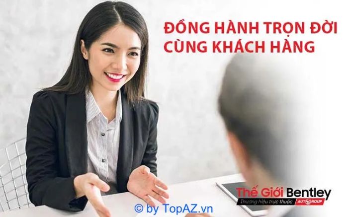 Thế Giới Bentley - Đẳng cấp phục vụ vượt trội