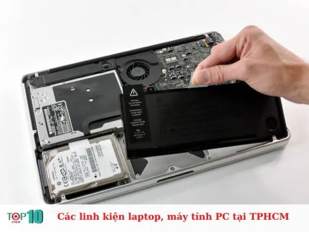 Kho linh kiện laptop và PC chính hãng đa dạng tại TP.HCM