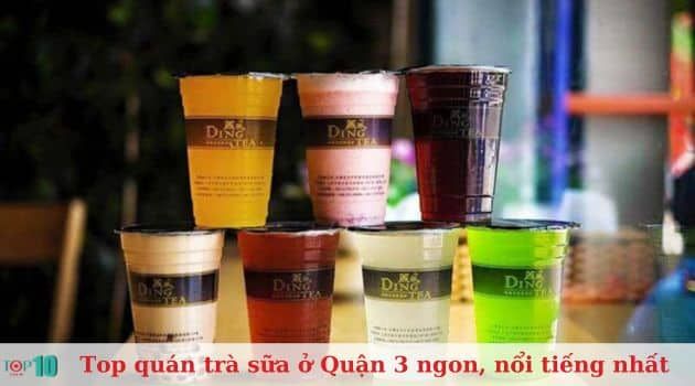 Ding Tea - Chuẩn vị Đài Loan giữa lòng Sài Gòn
