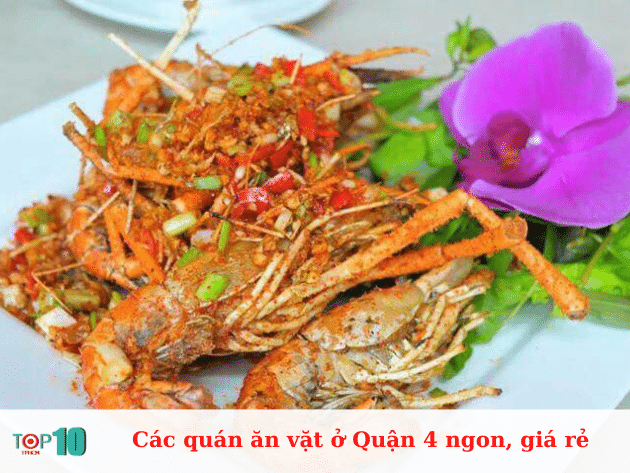 Quận 4 tự hào với những quán ăn vặt ngon - bổ - rẻ, mang đến trải nghiệm ẩm thực đường phố khó quên.