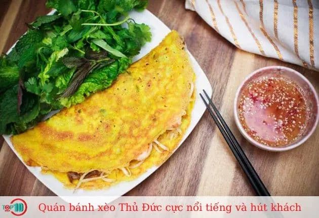 Bánh xèo Thủ Đức - Hương vị khó quên