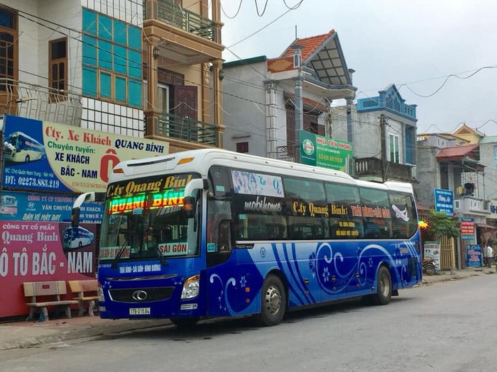 Không gian nội thất sang trọng trên xe Quang Bính