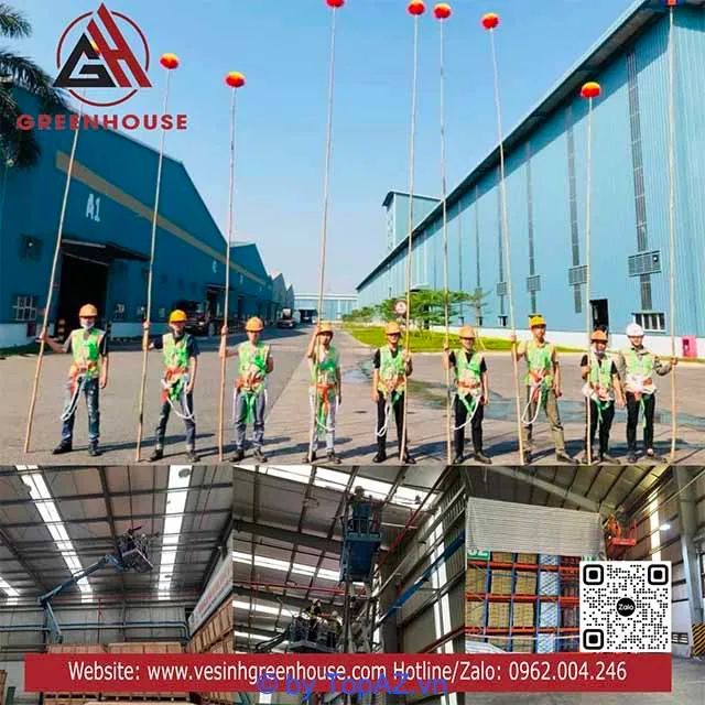 Greenhouse - Đối tác vệ sinh nhà xưởng công nghiệp hàng đầu tại Tiền Giang