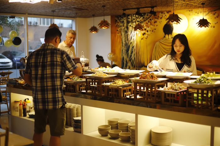 Không gian sang trọng tại Buffet D'Gemma