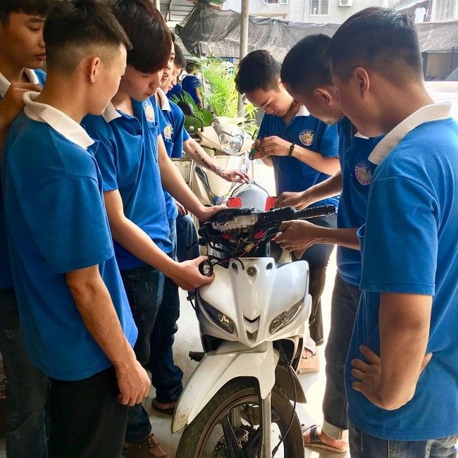 Đào tạo nghề sửa chữa xe máy chuyên nghiệp tại TP.HCM
