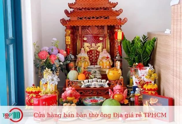 Lộc Phát - Địa chỉ uy tín chuyên cung cấp bàn thờ Thần Tài chất lượng