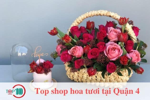 Các shop hoa tươi nổi bật tại Quận 4