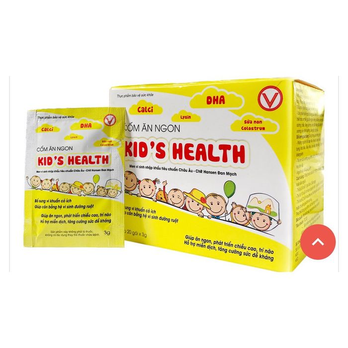Hình ảnh cốm Kid's Health Hdpharma - Giải pháp dinh dưỡng cho trẻ biếng ăn