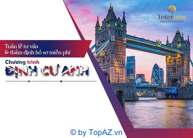 Interimm còn nổi bật với dịch vụ tư vấn định cư Anh Quốc chuyên sâu