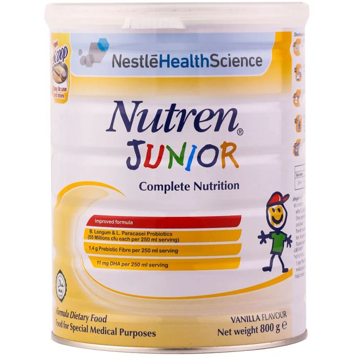 Hình ảnh chân thực Sữa Nutren Junior nguyên hộp