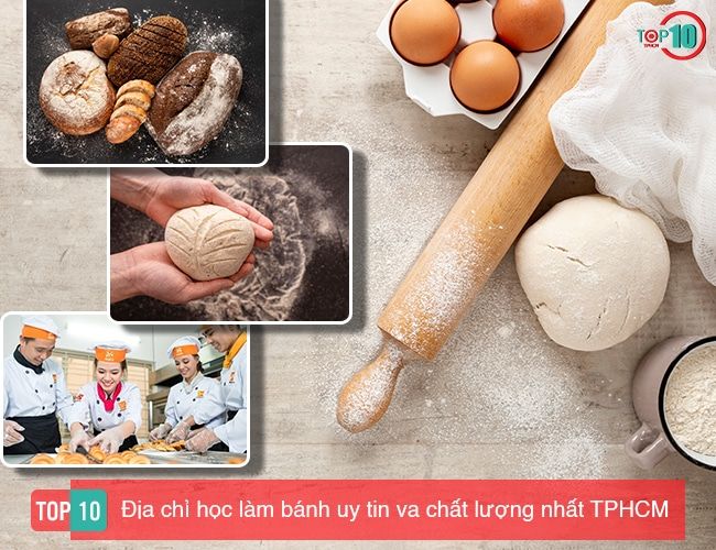 Các trung tâm dạy làm bánh được đánh giá cao tại TP.HCM
