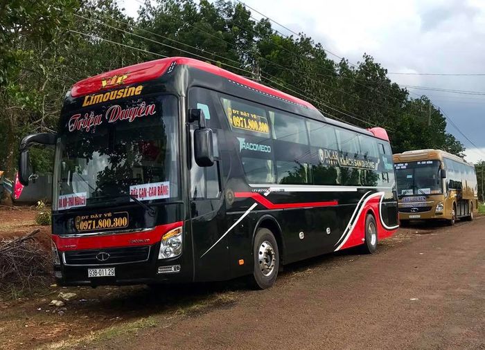 Không gian nội thất cao cấp trên xe Triệu Duyên