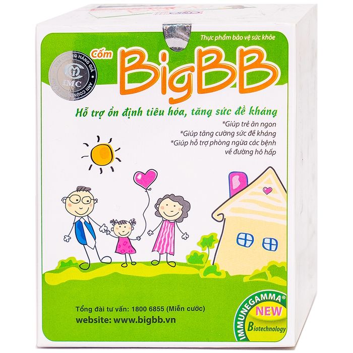 Hình ảnh cốm BigBB - Giải pháp cho trẻ biếng ăn