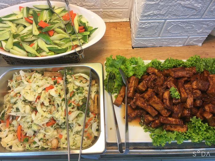 Góc nhìn chân thực về thực đơn phong phú tại Buffet Chay Như Tâm