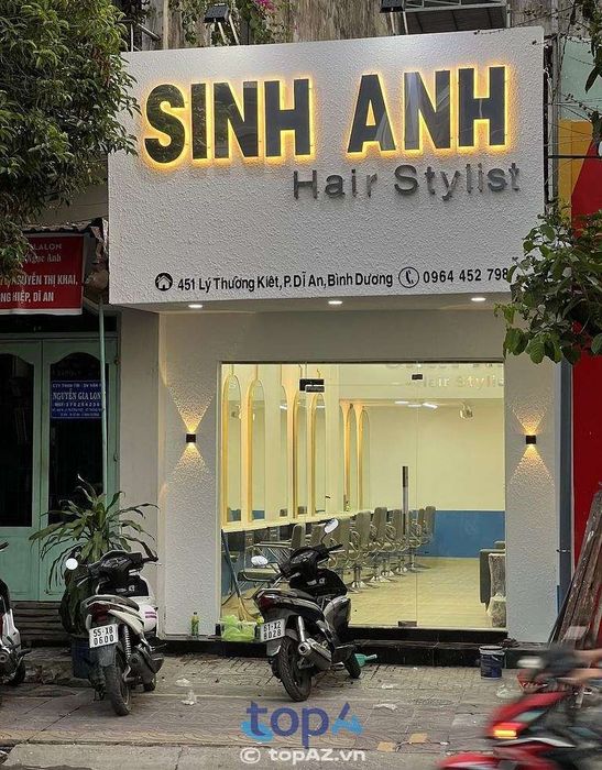 Sinh Anh Hair Dĩ An - Nơi hội tụ tinh hoa làm đẹp, biến mỗi lần cắt tóc thành trải nghiệm sang trọng