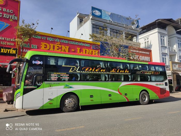 Hình ảnh đội xe hiện đại của Điền Linh trên tuyến Bắc Nam
