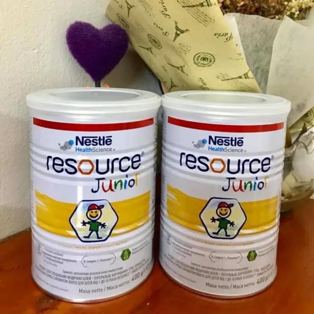 Hình ảnh sữa Resource Junior chính hãng từ Đức