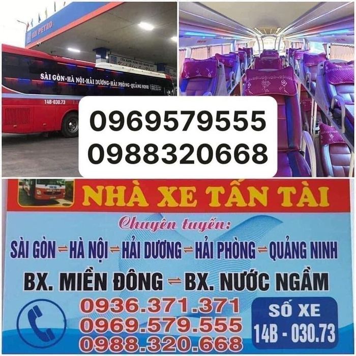 Không gian nội thất tiện nghi trên xe Tấn Tài
