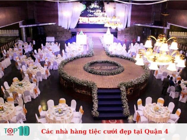 Các nhà hàng tiệc cưới sang trọng và đẹp mắt tại Quận 4.
