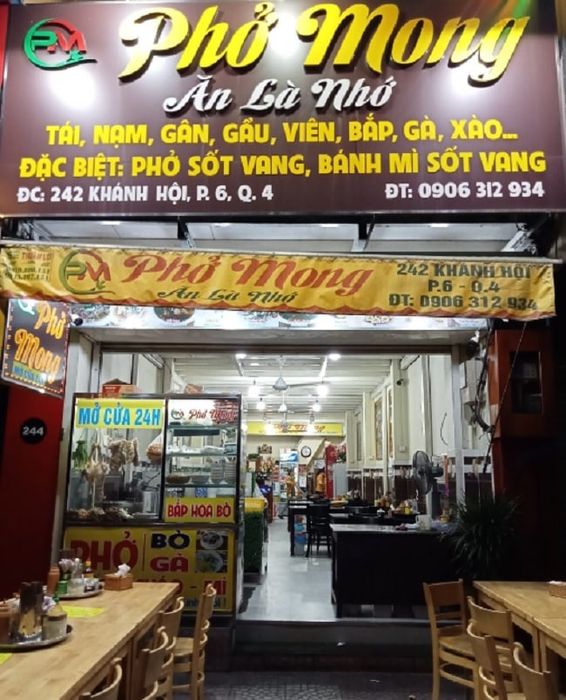 Phở Mong – Quán phở không thể bỏ qua