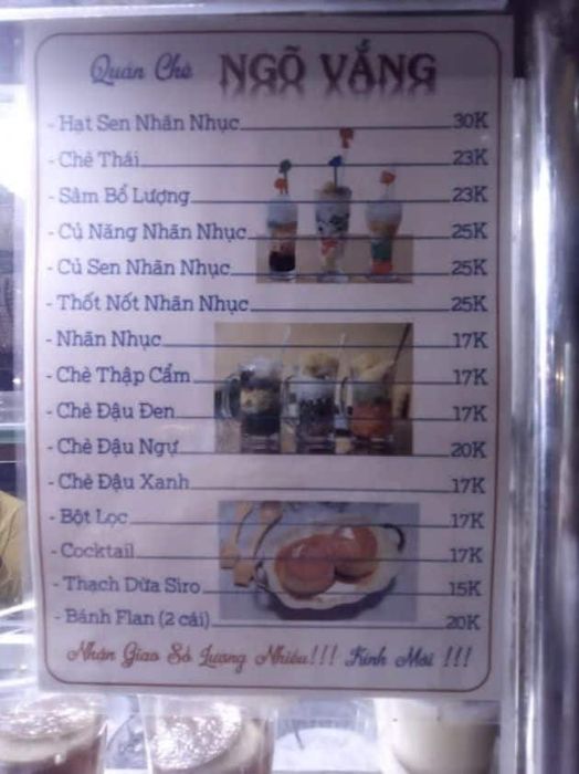 Chè Ngõ Vắng - Nét ngọt ngào truyền thống giữa lòng phố thị