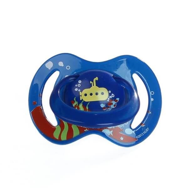 Hình ảnh chân thực ty ngậm chỉnh nha Nuby Silicone