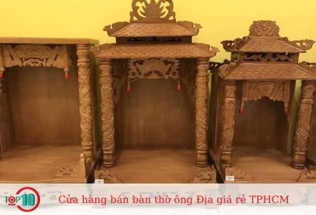 Bàn thờ thần tài Thổ Địa