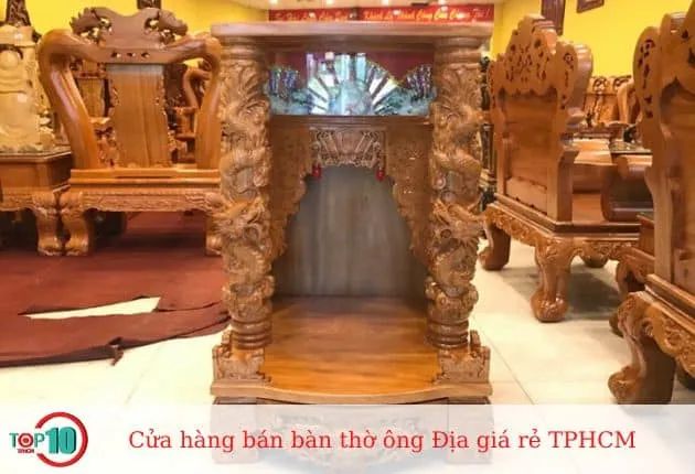 Lê Nguyễn - Đẳng cấp gỗ thờ cúng nguyên khối