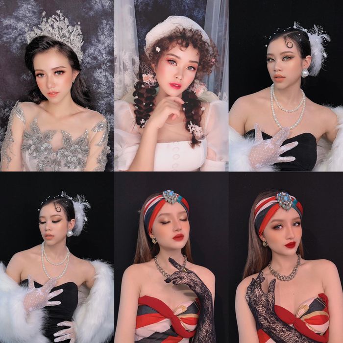 Không gian đào tạo chuyên nghiệp tại Tiny Trần Makeup Academy