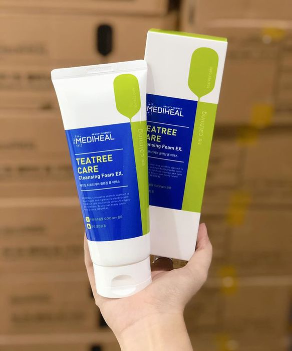 Hình ảnh thực tế sữa rửa mặt Mediheal Tea Tree - phiên bản 1