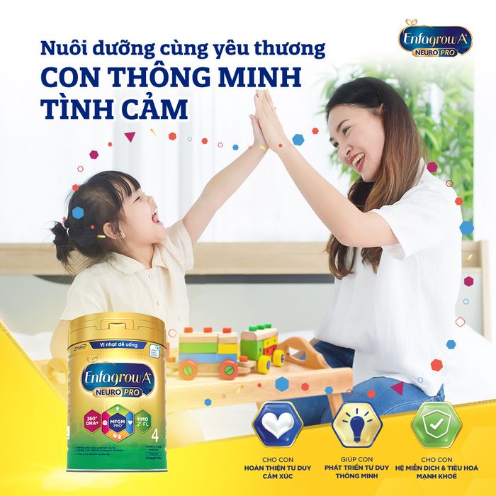 Hình ảnh minh họa sản phẩm Enfagrow A+ Số 4 - góc nhìn chân thực