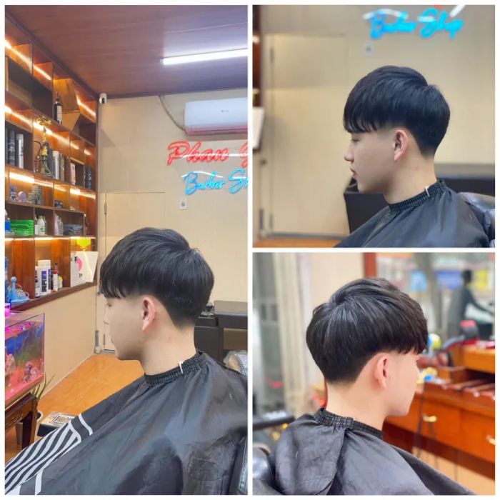 Hình ảnh không gian sang trọng tại Phan Gia Barber Shop