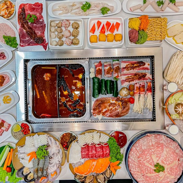 Bộ sưu tập lẩu đặc sắc và các món nhúng nướng hảo hạng