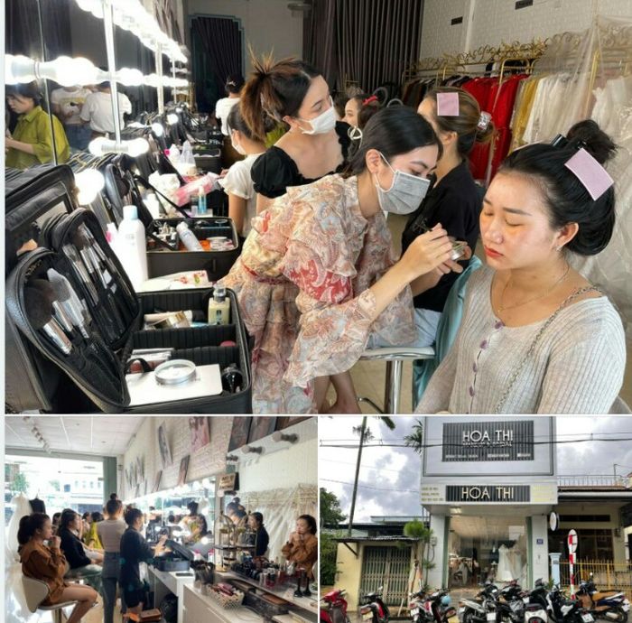 Hình ảnh thực tế về Hòa Thị Makeup Academy
