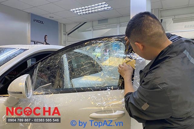Địa chỉ dán phim cách nhiệt ô tô uy tín tại TP. Vinh, Nghệ An.