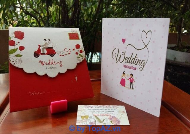 Thiệp cưới Thiên Lộc - biến mọi ý tưởng của bạn thành hiện thực