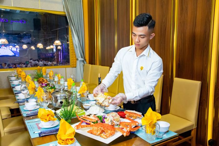 Không gian sang trọng tại Giang Ghẹ Thuận An