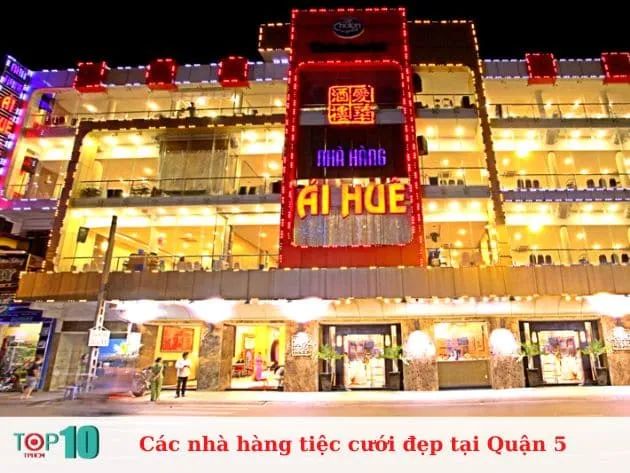 Tổng hợp những nhà hàng tiệc cưới được ưa chuộng tại Quận 5