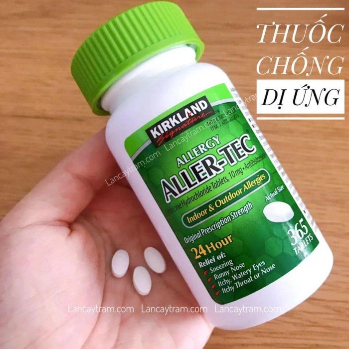 Hình ảnh bao bì chính hãng Kirkland Signature Aller-Tec
