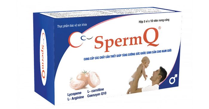 Hình ảnh sản phẩm SpermQ - Bao bì chính hãng từ Mediplantex
